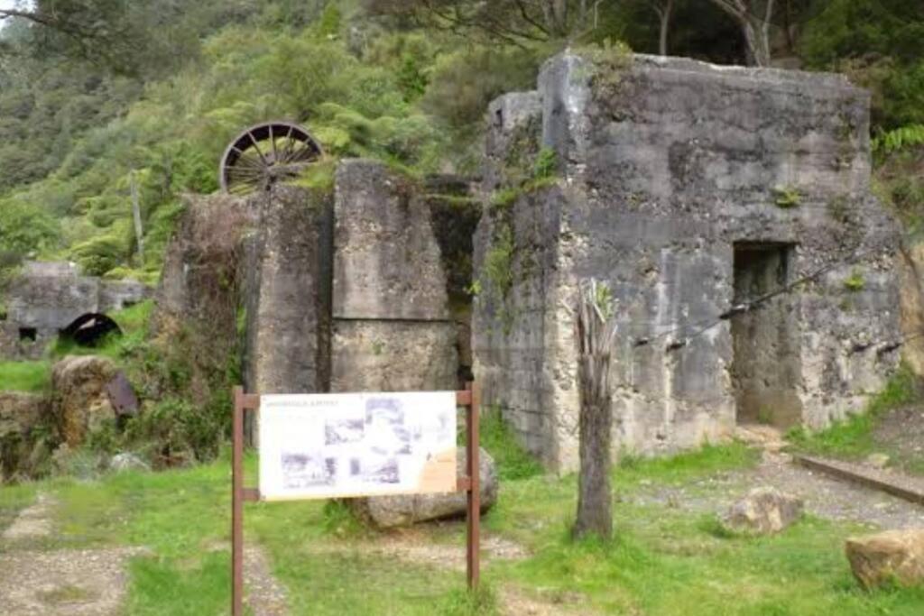Crown Ridge Miners Cottage Karangahake Esterno foto